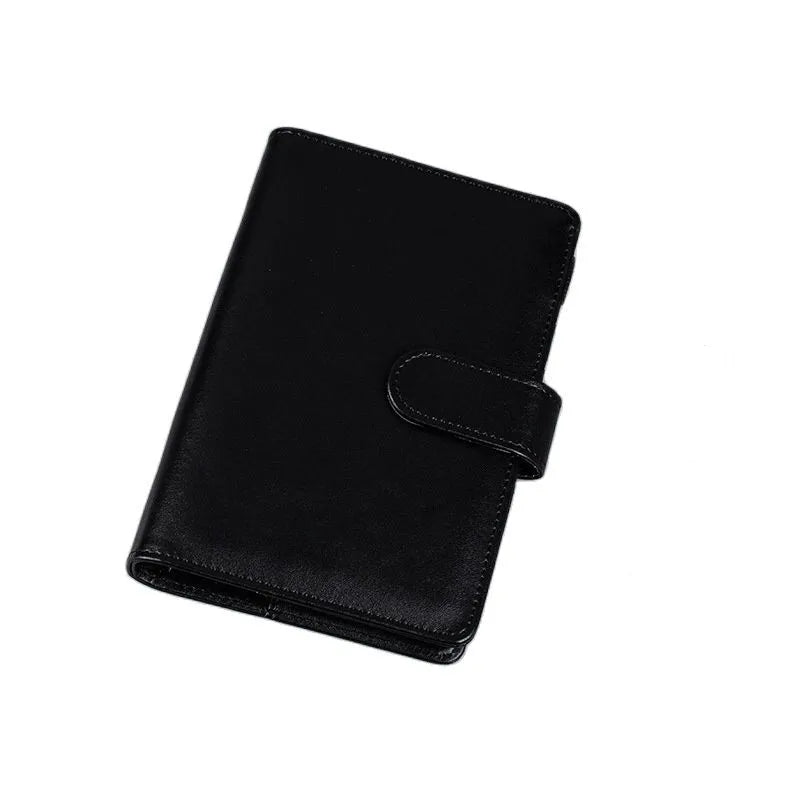Macaroon Color A6/A5 PU Leather DIY Binder Notebook Cover