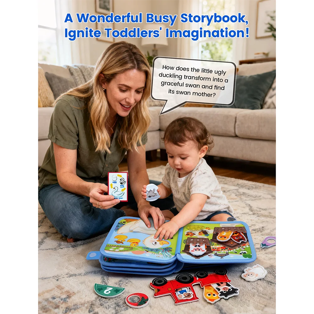 Giraffe Busy Book Preschool Learning
