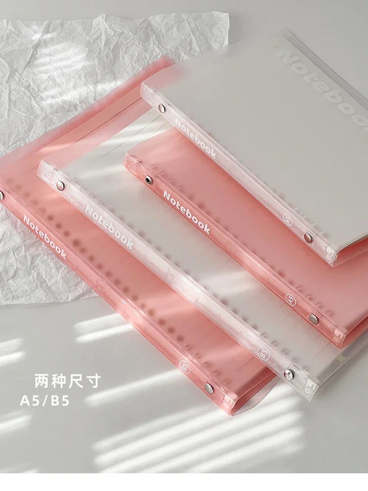 A5/B5 Binder Notebook Loose Leaf 30 Sheets