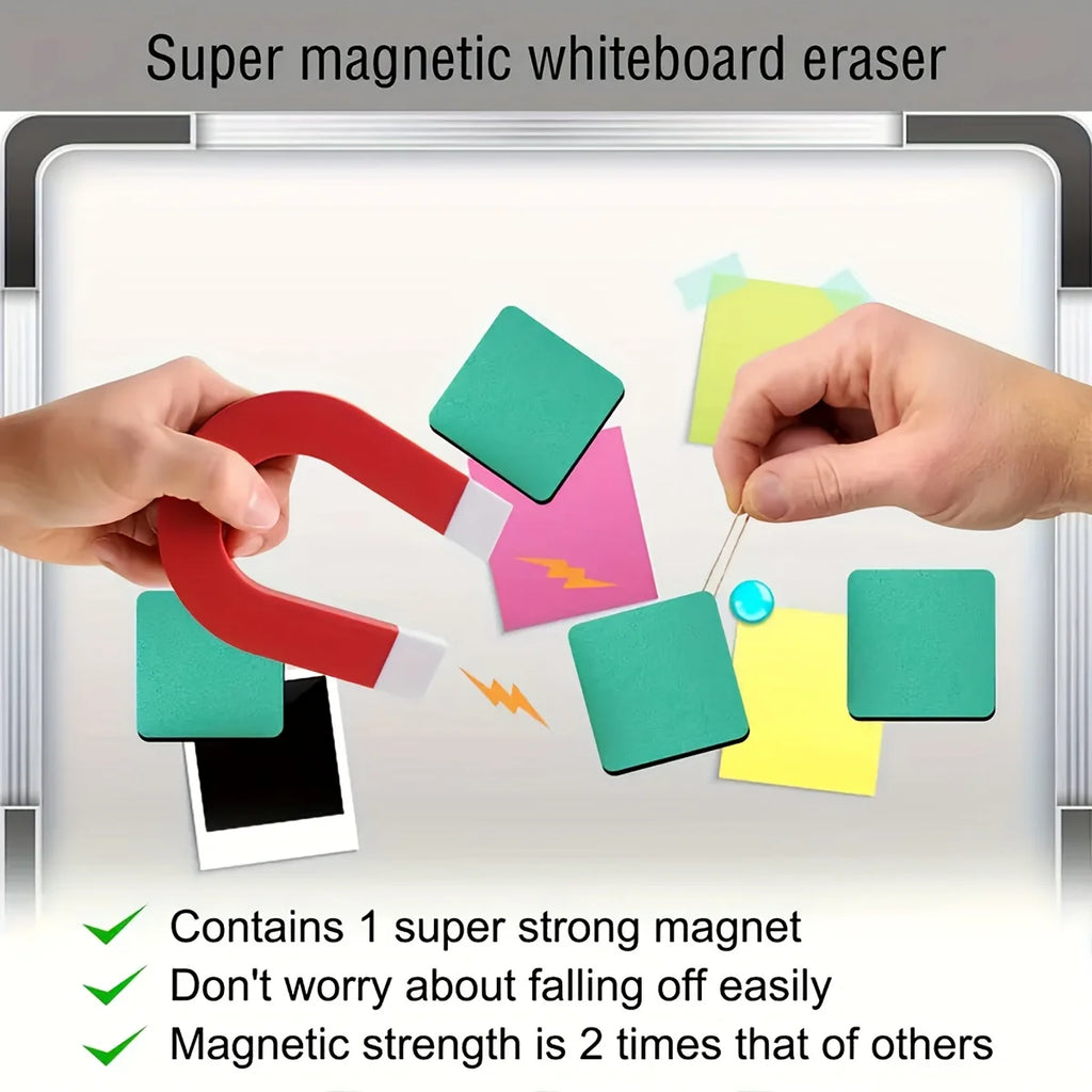 4pcs/8pcs Mini Dry Erase Blackboard Erasers