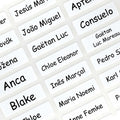Custom Waterproof First Name Label