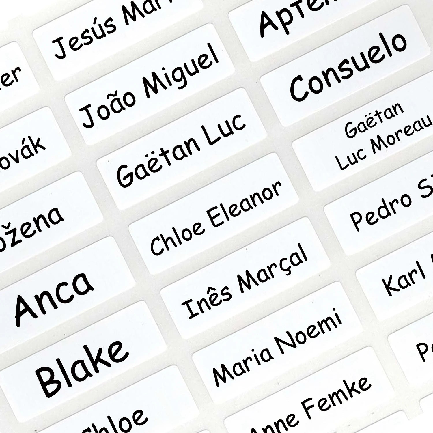Custom Waterproof First Name Label