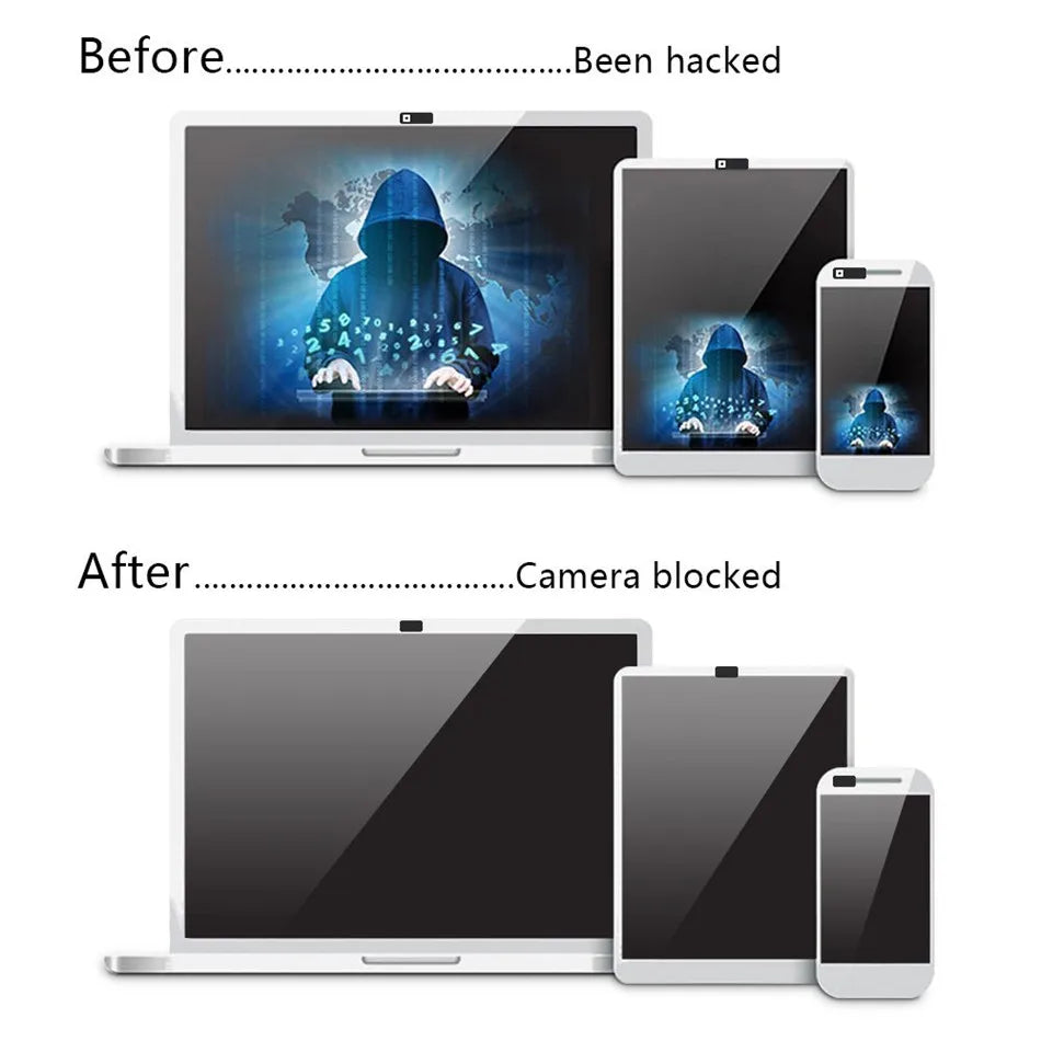 1/5/10/20pcs Laptop Webcam Cover
