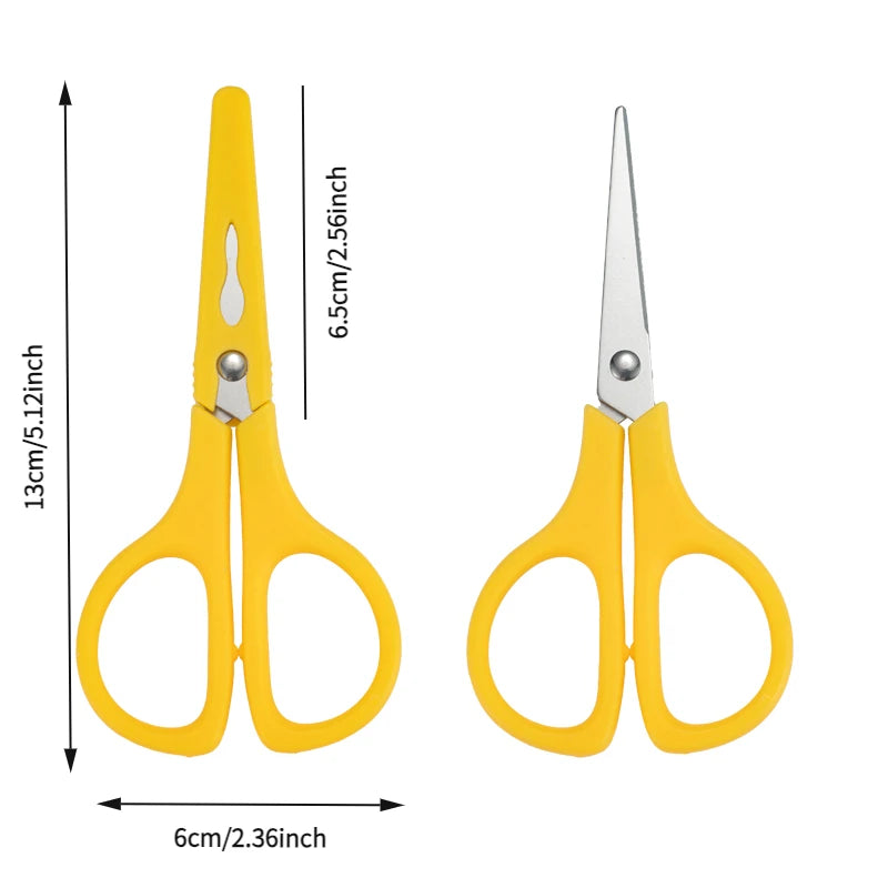 With Cover Safety Scissors