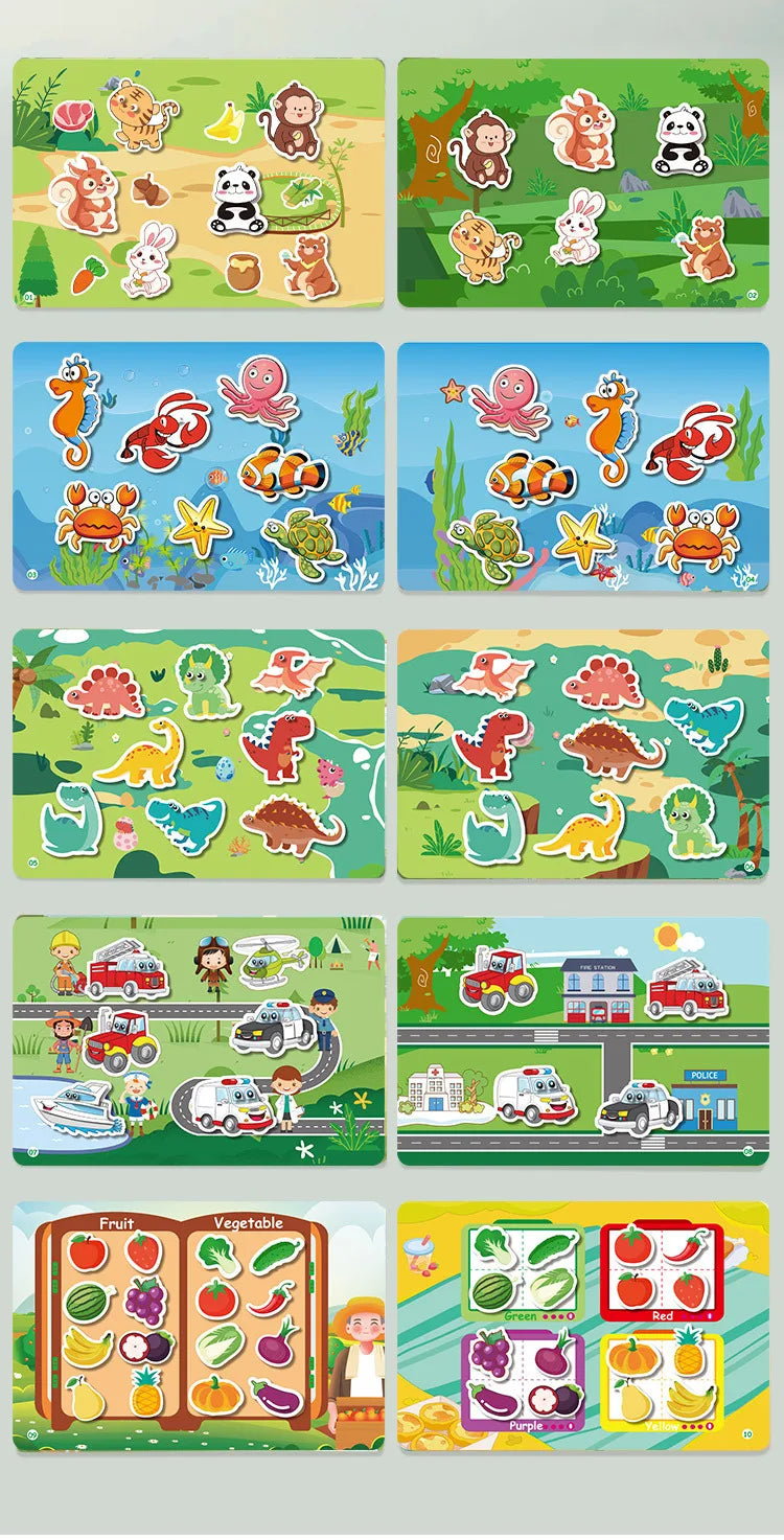 Busy Book for Toddlers Ages 2-6
