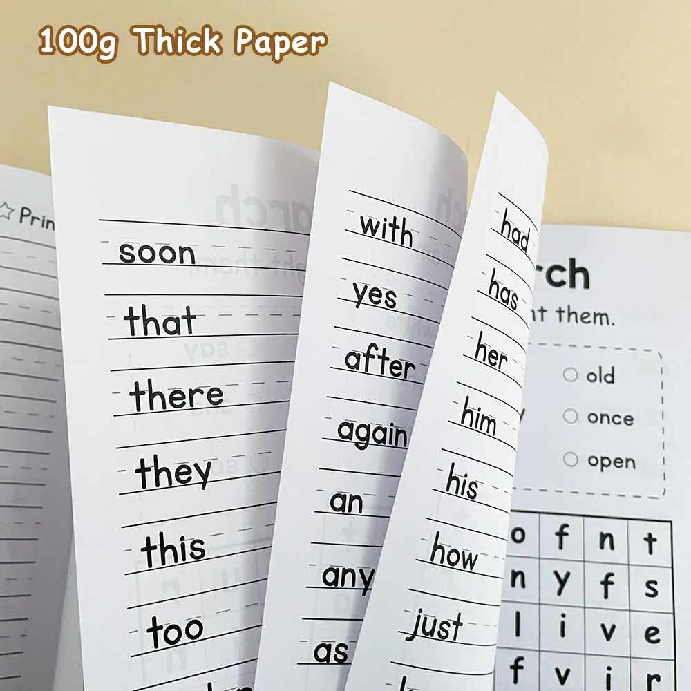Sight Words English Workbook