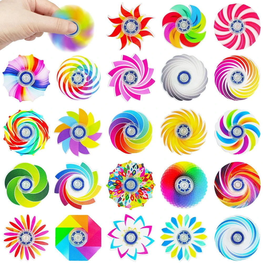 24PCS Mini Fidget Spinners Anxiety Stress Relief