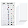 1Pcs Kids Chore Chart with 5Pcs