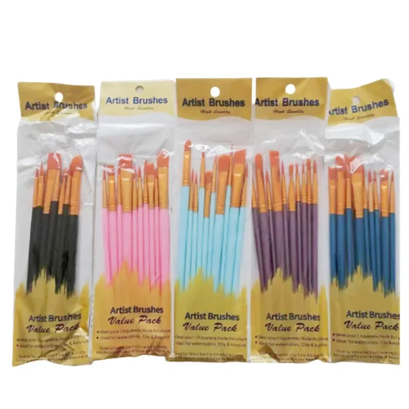 Plastic Pole Oil Painting Brushes