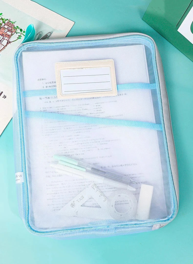 A4 Stationery Storage Bag Double-layer