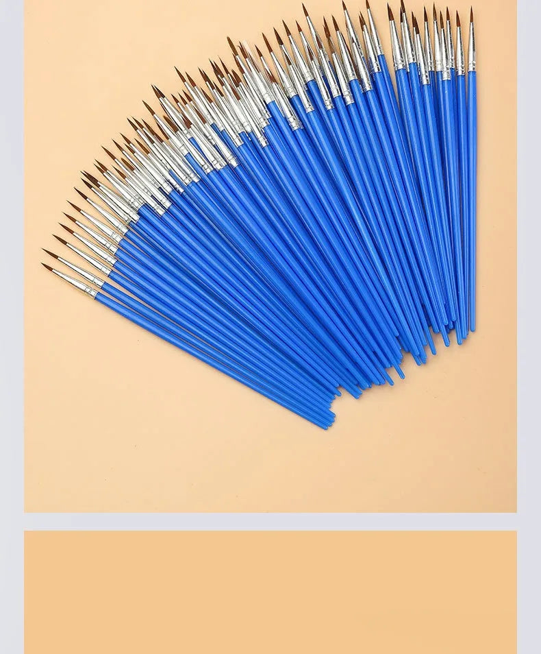 10/20/50Pcs Paint Brushes Set