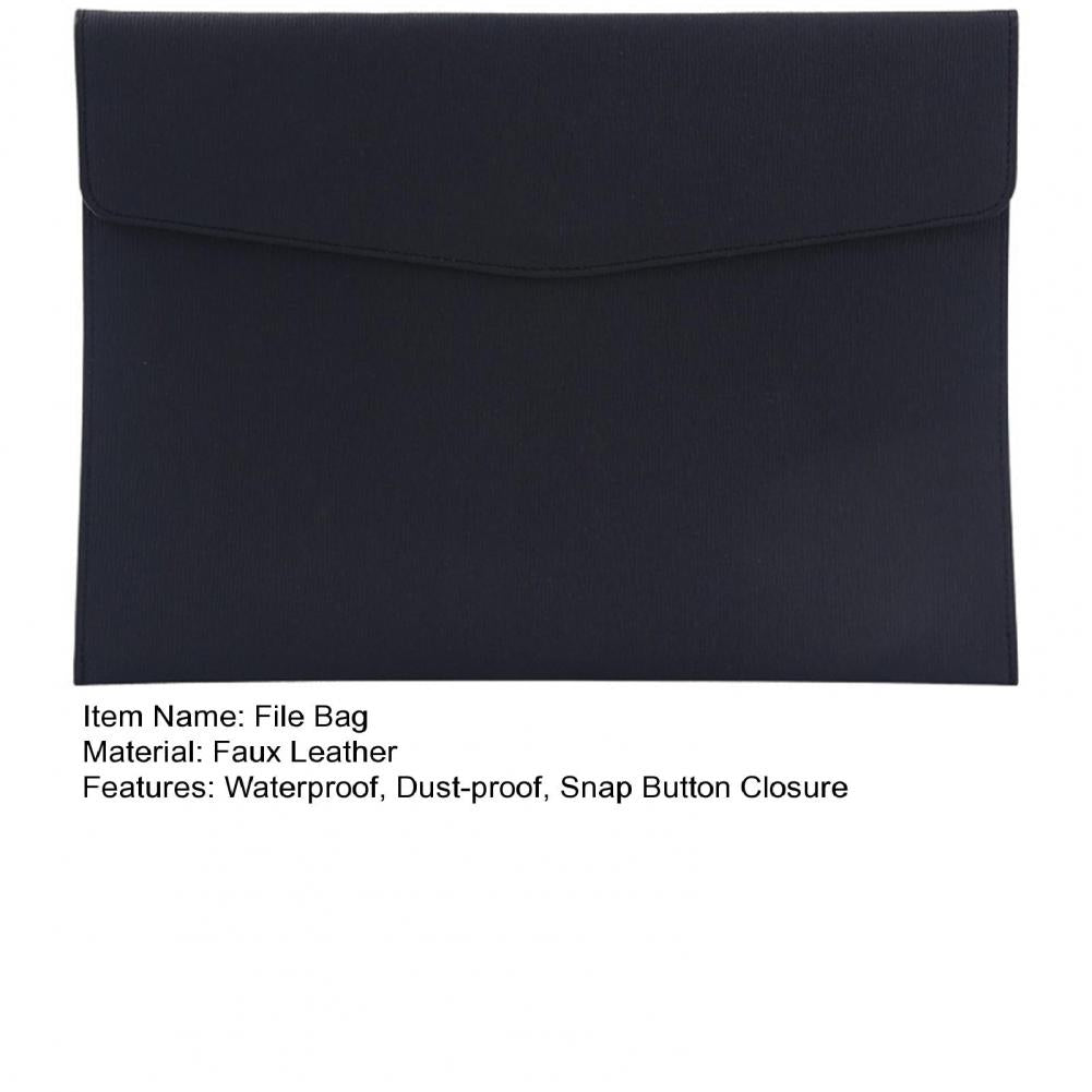 A4 File Pocket Dustproof Documents Pouch