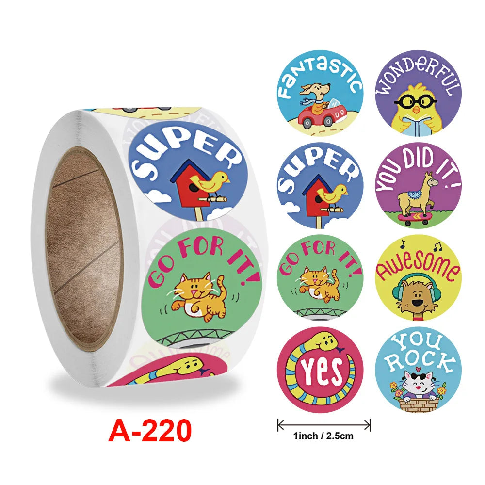 100-500pcs Cute Star Stickers