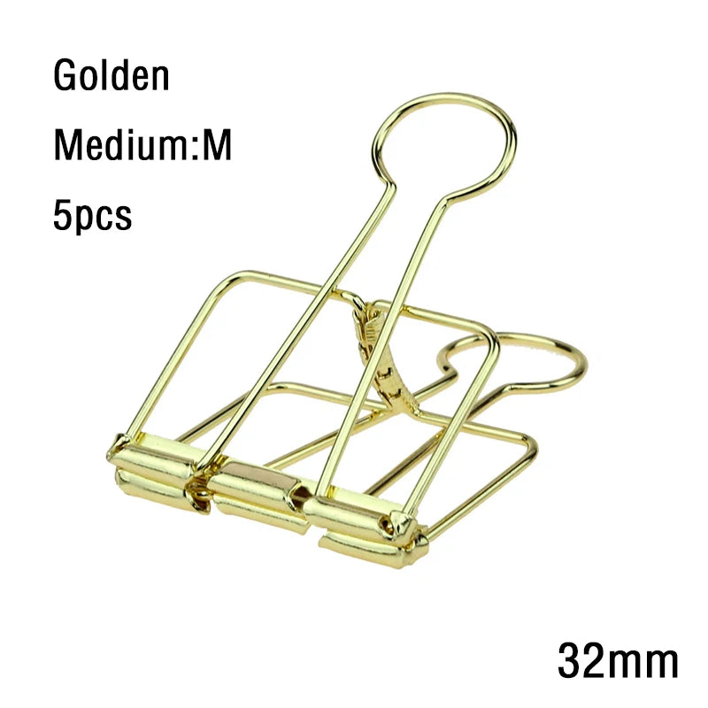 2-10 Pcs Binder Clips Page Holders