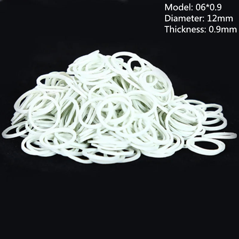 100 Pcs Various size Elastic Rubber Bands