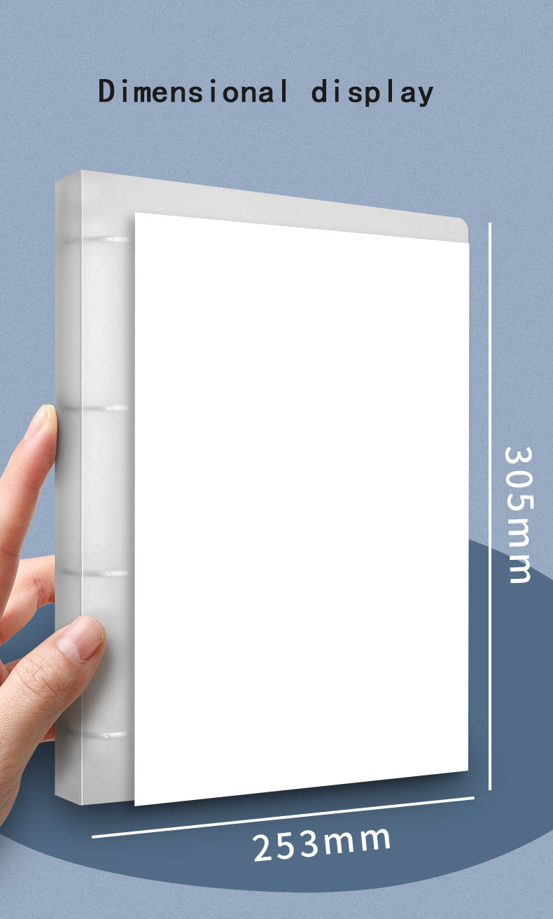 A4 4-hole D-type Clip Binder Folder
