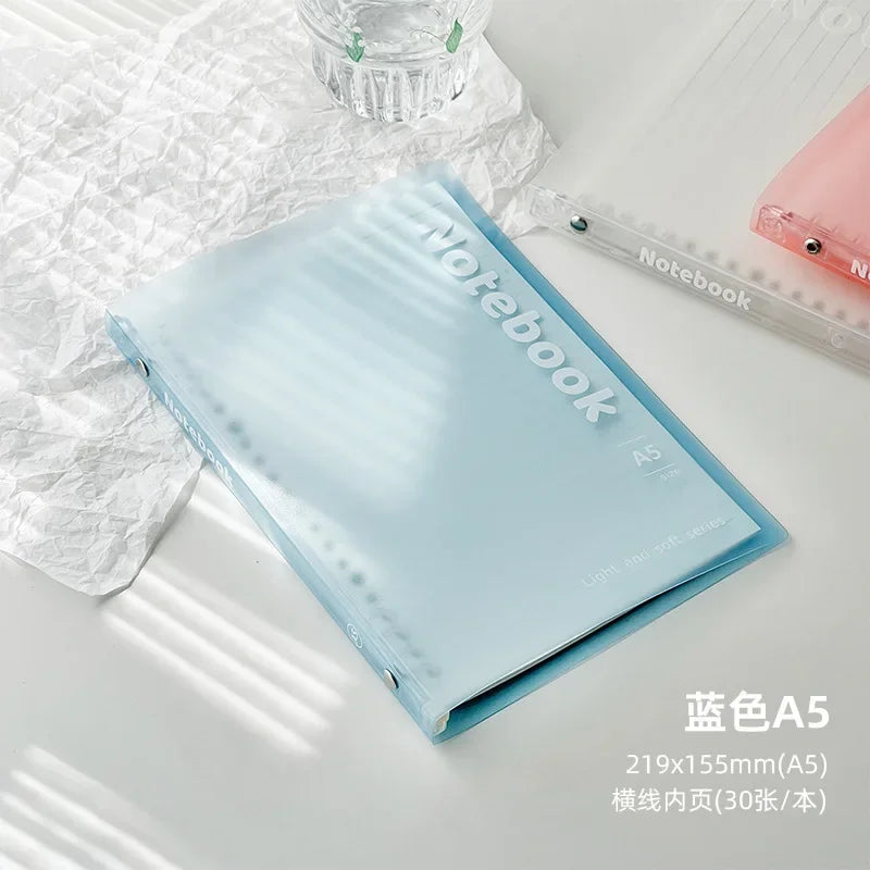 A5/B5 Binder Notebook Loose Leaf 30 Sheets
