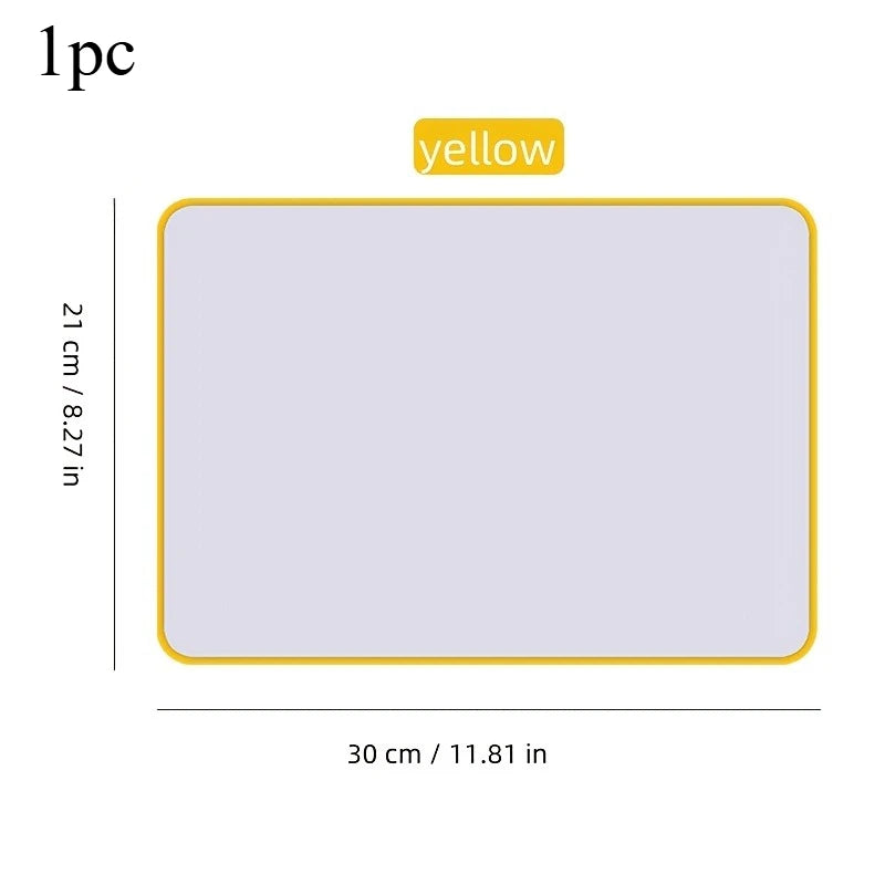 1pc Erasable Dual-Sided Mini Whiteboard