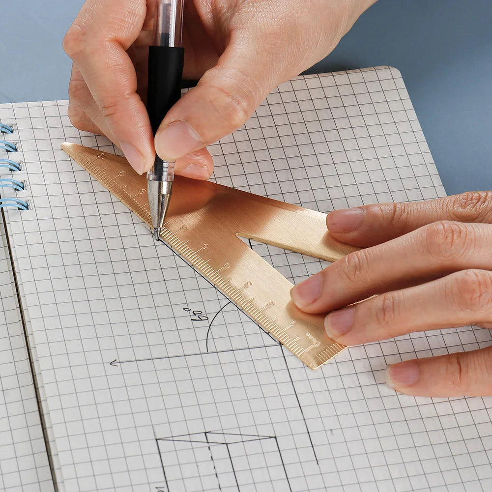 Creative Metal Brass Math Utensils