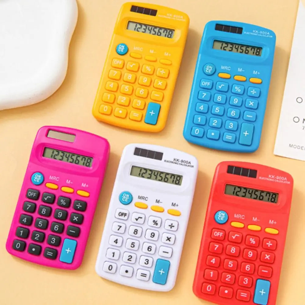 Portable 8-Digit Mini Pocket Calculator