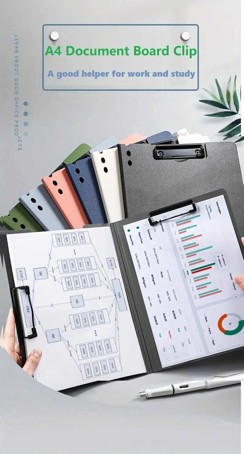 1pcs A4 File Folder Clipboard Writing Pad