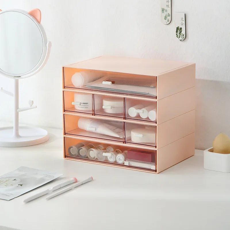 Stackable Storage Drawers Desktop Storage Boxes