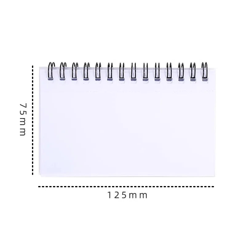 Colorful Tearable Spiral Writing Pad
