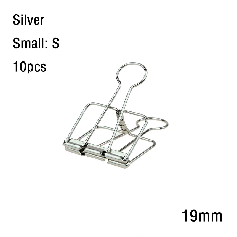 2-10 Pcs Binder Clips Page Holders