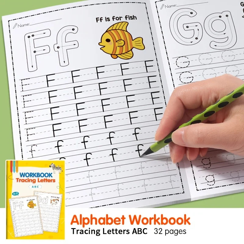 Children's Alphabet Practice Book