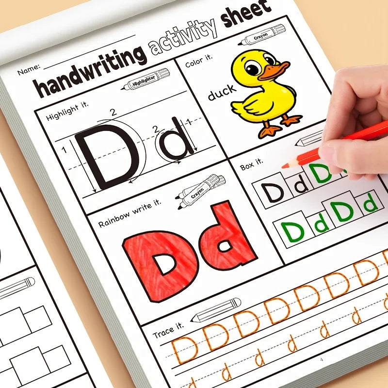 A to Z Handwriting Practice Book