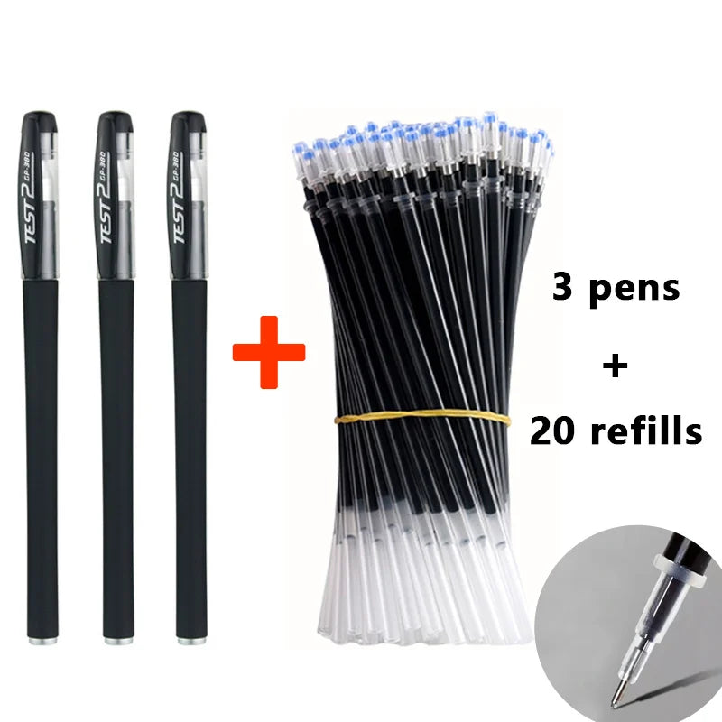 Gel Bullet Tip 0.5mm Pen Set