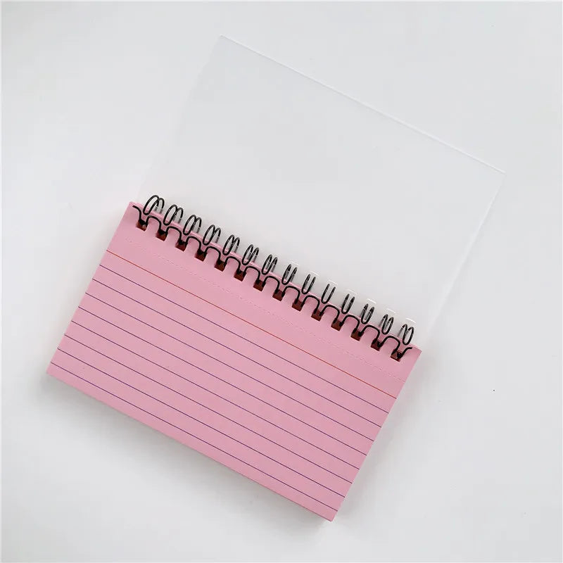 Colorful Tearable Spiral Writing Pad