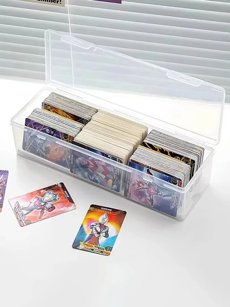 Clear Plastic Compartmentalized Organizer Box