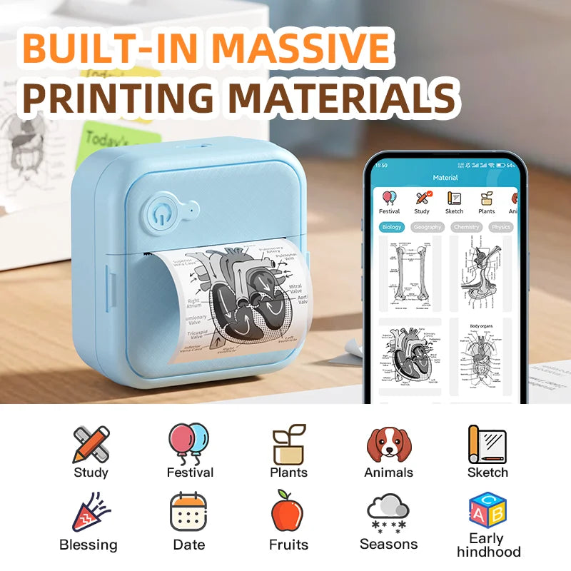 DOLEWA D8 Portable Mini Printers