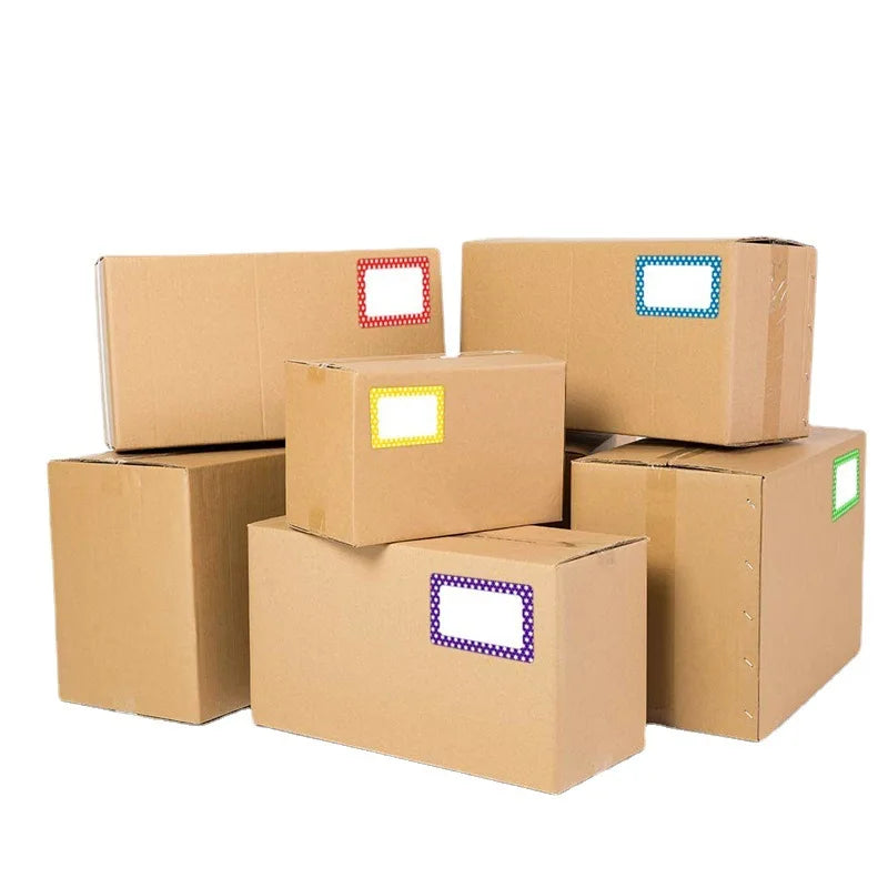 50-150pcs Colorful Blank Handwritten Name Stickers Labels