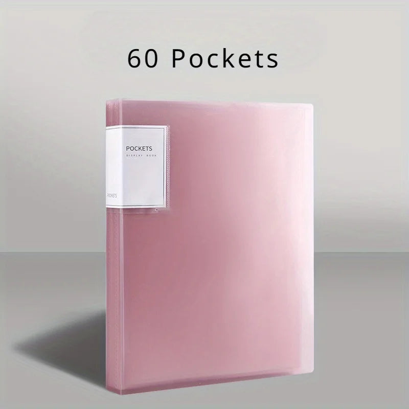 Transparent Insert Folder Album Storage Folder