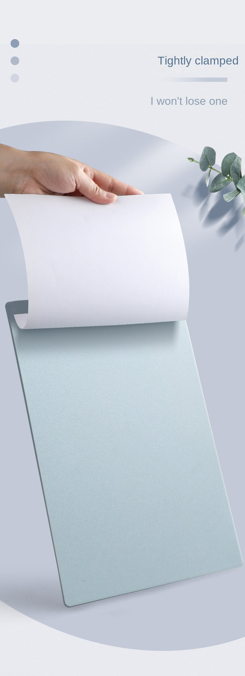 A4 Waterproof Clipboard Writing Pad File Folder