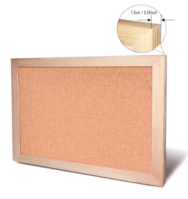 Wooden Cork Board Decoration