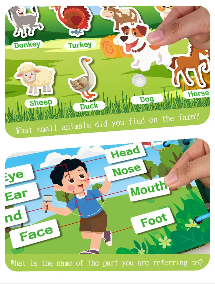 Busy Book for Toddlers Ages 2-6