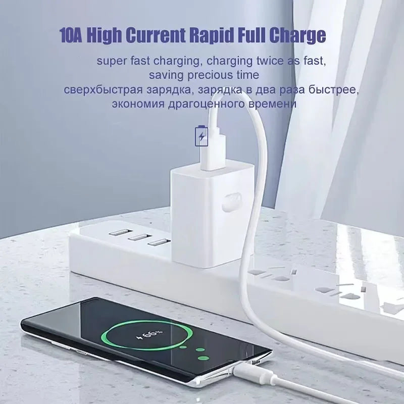 3PCS 100W 6A Super Fast Charger Cable