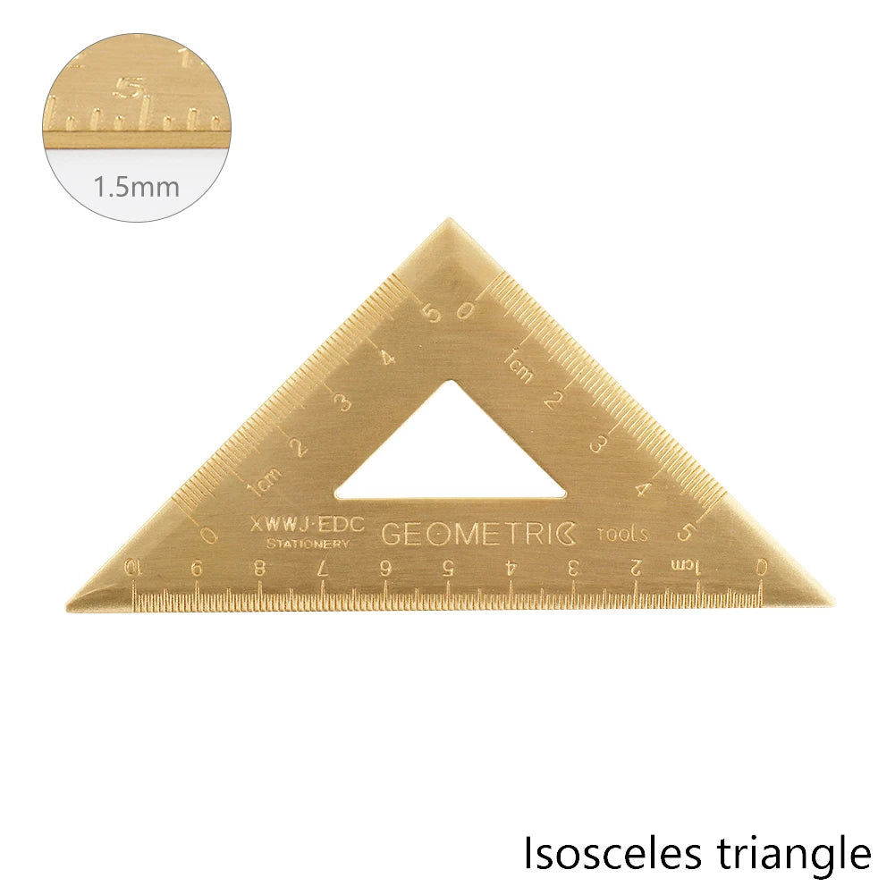 Creative Metal Brass Math Utensils