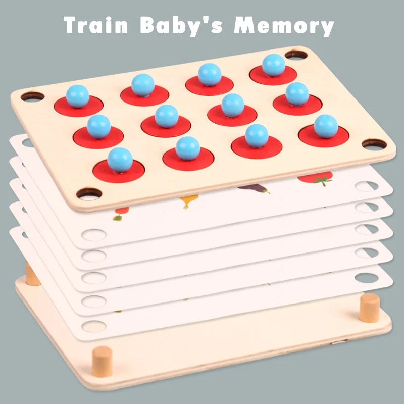 Educational Wooden Memory Games