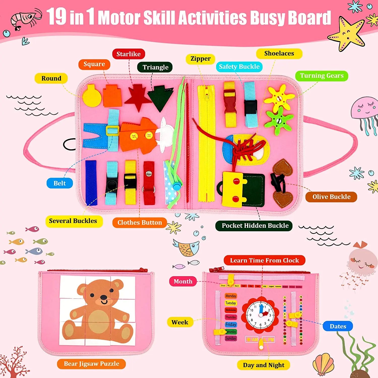 Sensory Tactile Mat Developmental Education