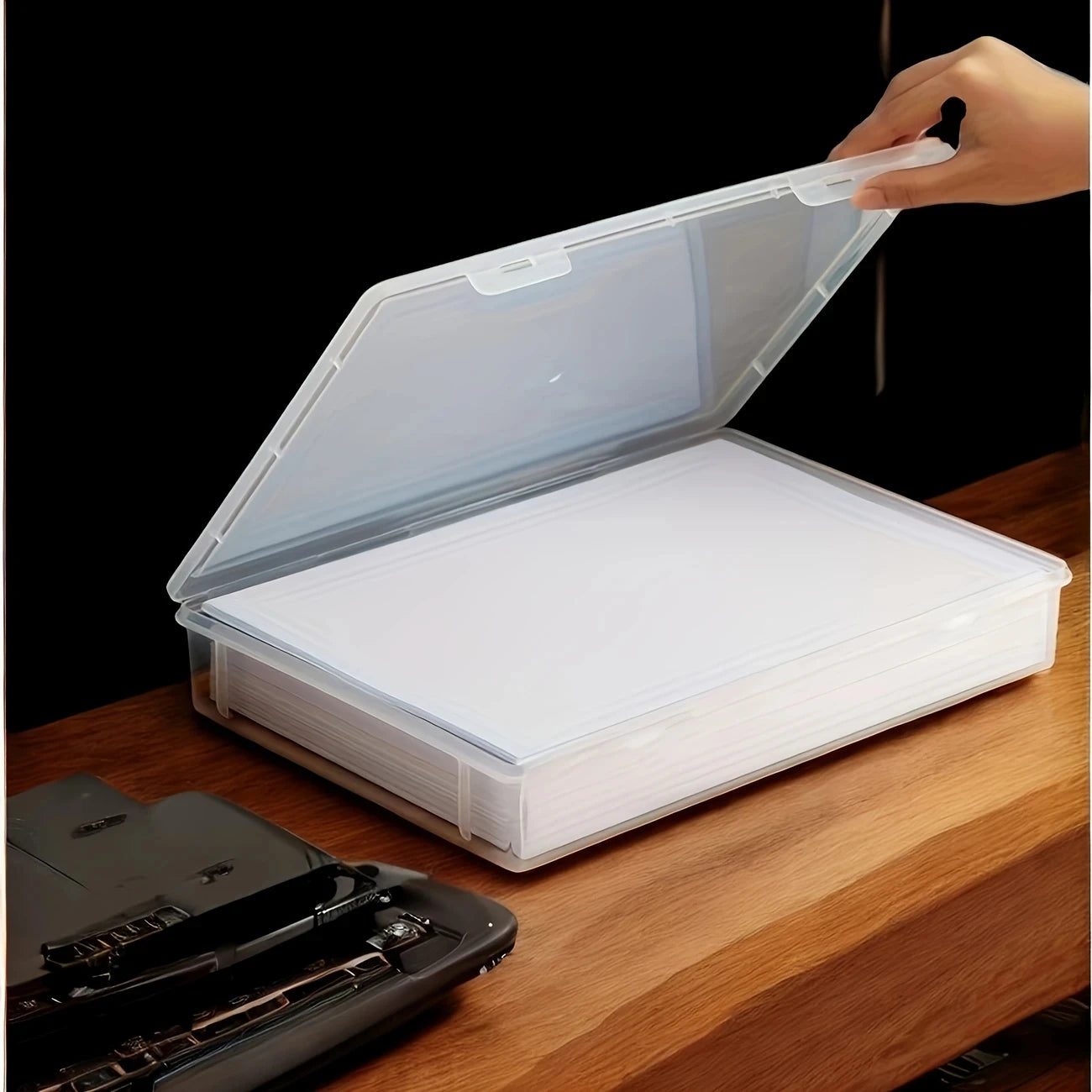 1Pc Transparent Storage Container