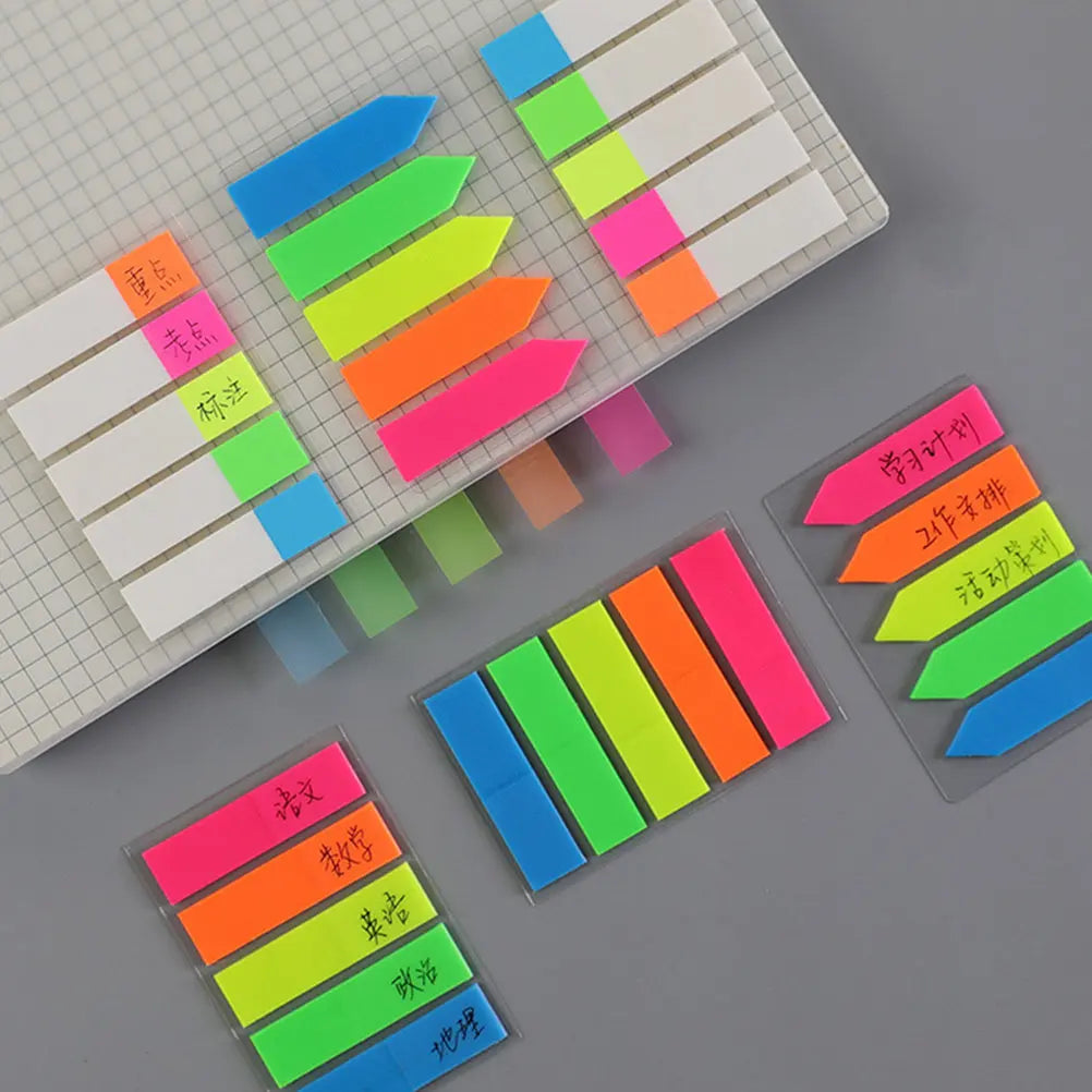 Colorful Reading Stickers Portable Page