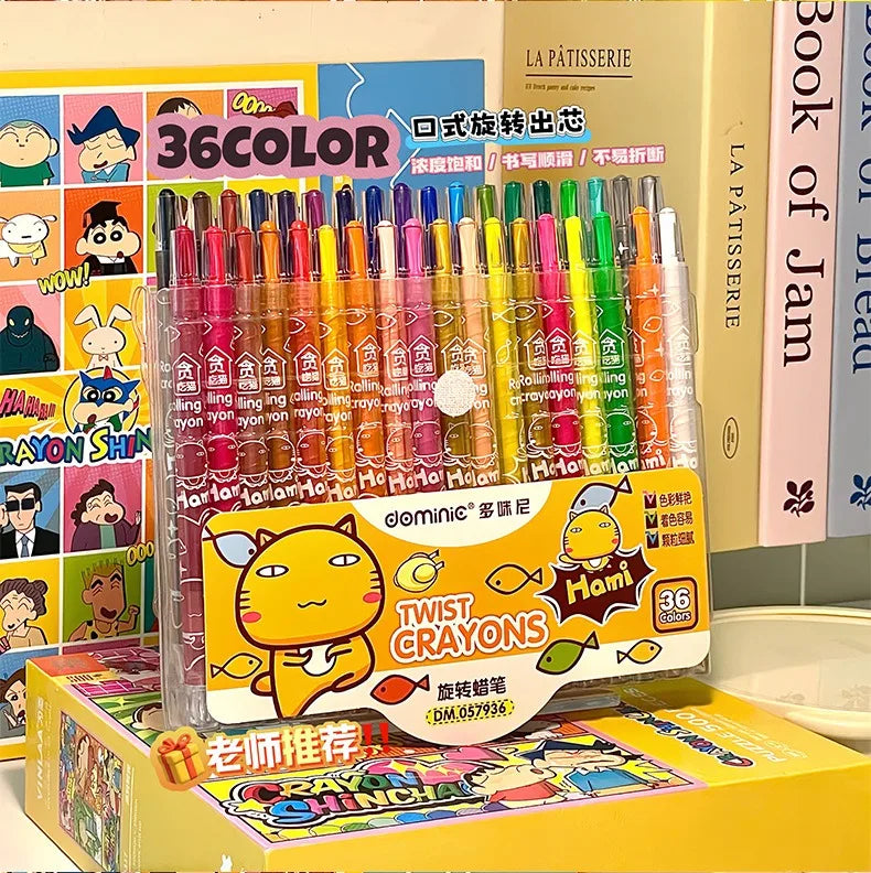 Rotate Color Crayola Washable Crayons Set