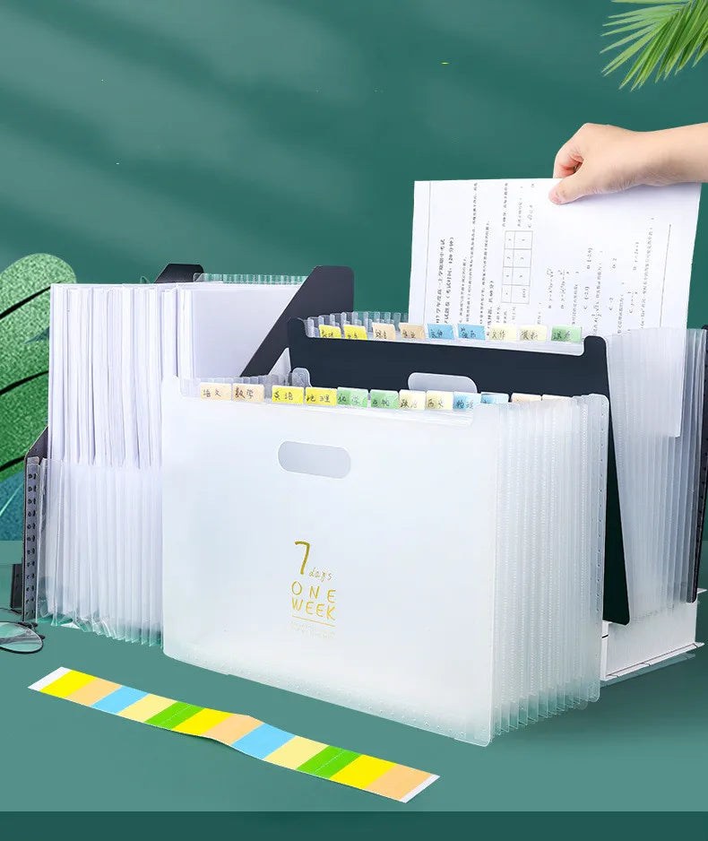 Desk File Folder Document Paper Organizer