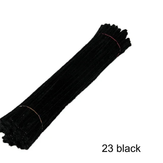 100Pcs Multicolor Pipe Cleaners