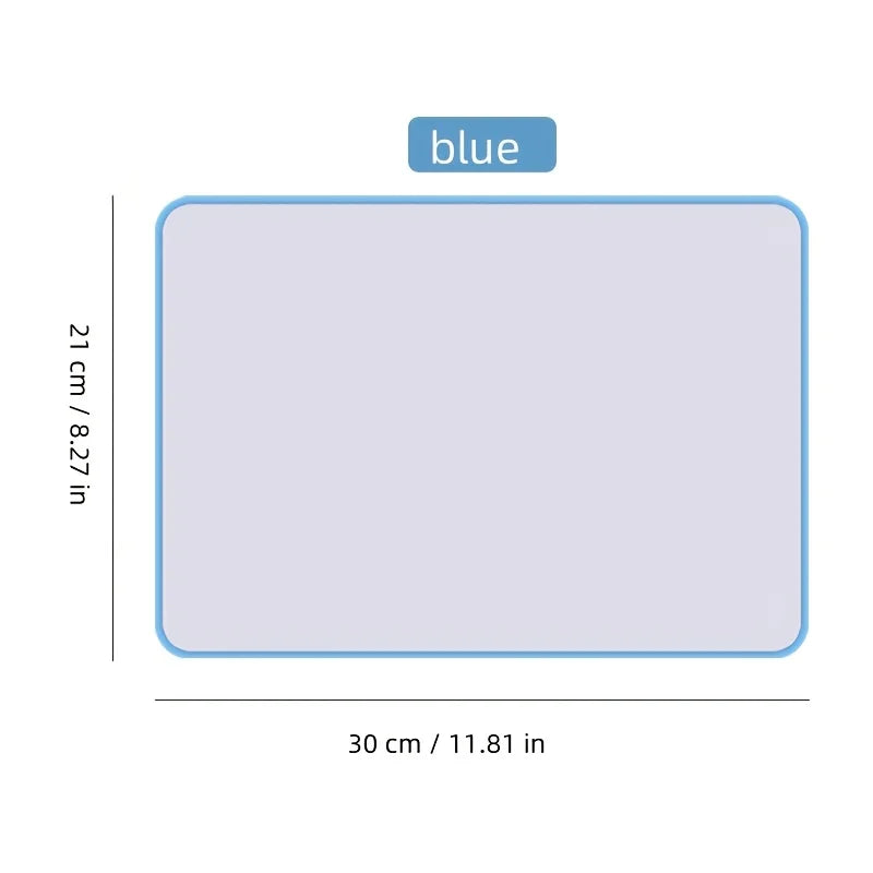 1pc Erasable Dual-Sided Mini Whiteboard