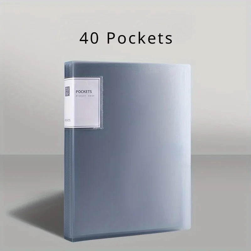 Transparent Insert Folder Album Storage Folder